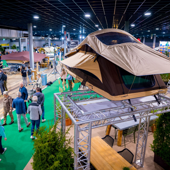 Meer bezoekers op Kampeer Caravan Jaarbeurs Jaarbeurs